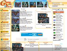 Tablet Screenshot of gameyard.com